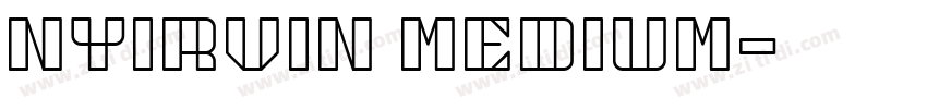 NYIrvin Medium字体转换